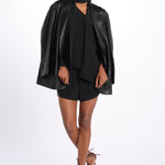 Shorts con coulisse 40810-412 NERO federica tosi 