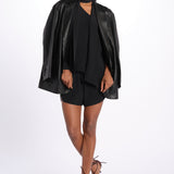 Shorts con coulisse 40810-412 NERO federica tosi 