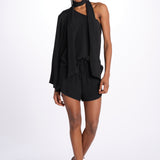 Shorts con coulisse 40810-412 NERO federica tosi 