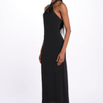 abito con intreccio 41206-412 NERO federica tosi 