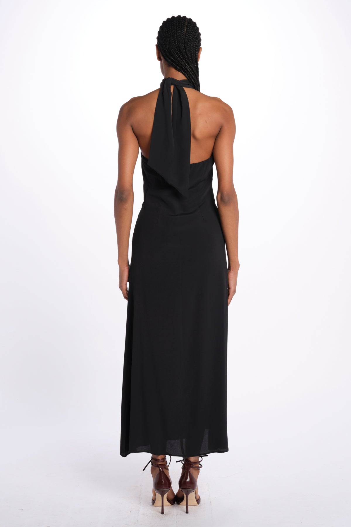 abito con intreccio 41206-412 NERO federica tosi 
