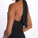 abito con intreccio 41206-412 NERO federica tosi 