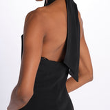 abito con intreccio 41206-412 NERO federica tosi 