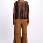 Camicia CANDY raso 5453187 TOFFEE herskind 