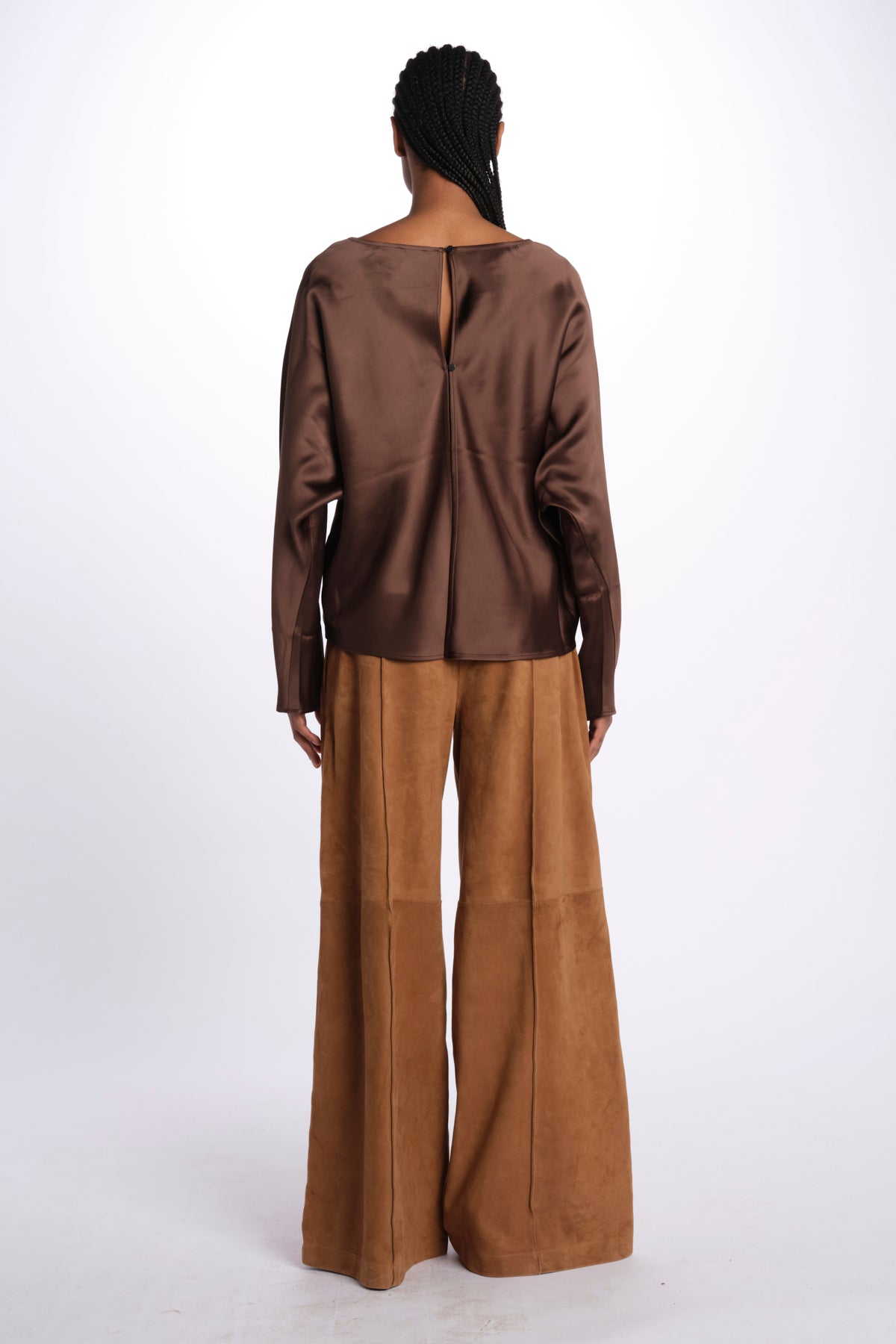 Camicia CANDY raso 5453187 TOFFEE herskind 