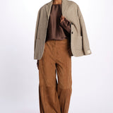 Camicia CANDY raso 5453187 TOFFEE herskind 