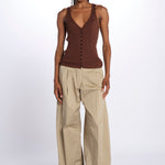 Gilet NELLIE costine 5538106 TOFFEE herskind 