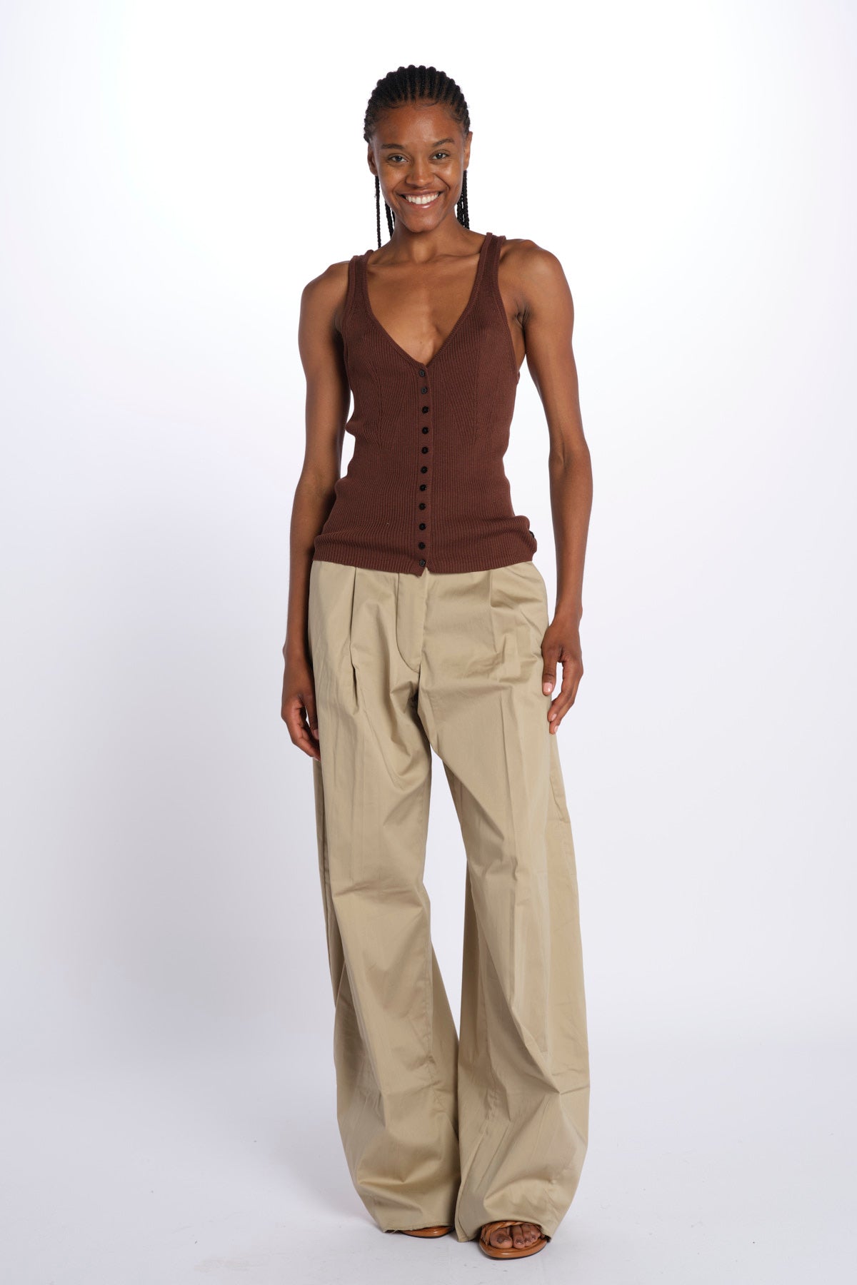 Gilet NELLIE costine 5538106 TOFFEE herskind 