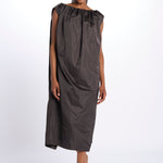 Abito VERONIKA raso midi 5594155 STEEL herskind 