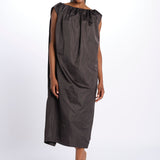 Abito VERONIKA raso midi 5594155 STEEL herskind 
