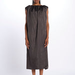 Abito VERONIKA raso midi 5594155 STEEL herskind 