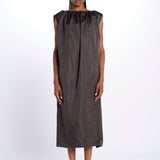 Abito VERONIKA raso midi 5594155 STEEL herskind 