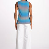 Canotta costine righine GUESS NOT SO TIRED NAVY howlin' 