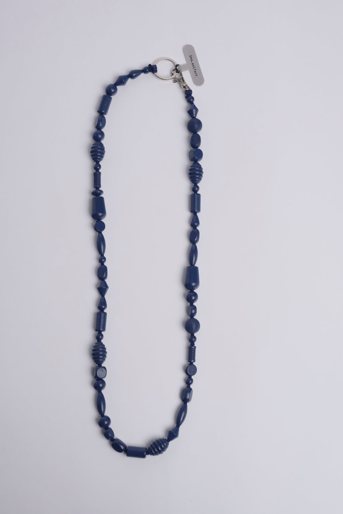 Porta telefono perline PHONENECKLACE BLUEBERRY ina.seifart 