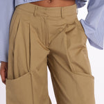 Pantalone  con tasconi RYAN PANT KHAKI jejia 
