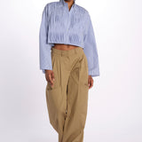 Pantalone  con tasconi RYAN PANT KHAKI jejia 