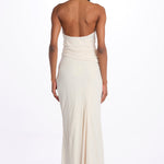 Top TALIA scollo con drappeggi T147 018 BONE just bee queen 