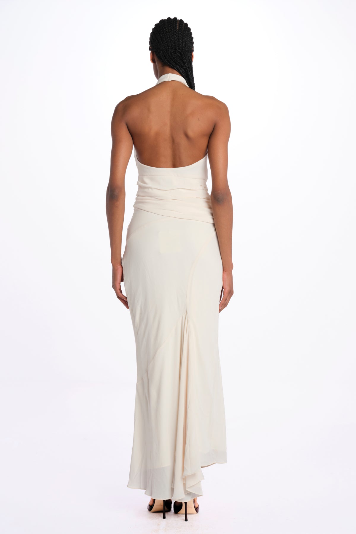 Top TALIA scollo con drappeggi T147 018 BONE just bee queen 