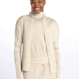 Cardigan plitted LS2511BL005EBE BEIGE le 17 septembre 
