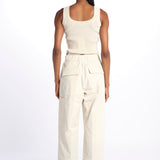 Pantaloni con tasconi LS2511PT008IV IVORY le 17 septembre 