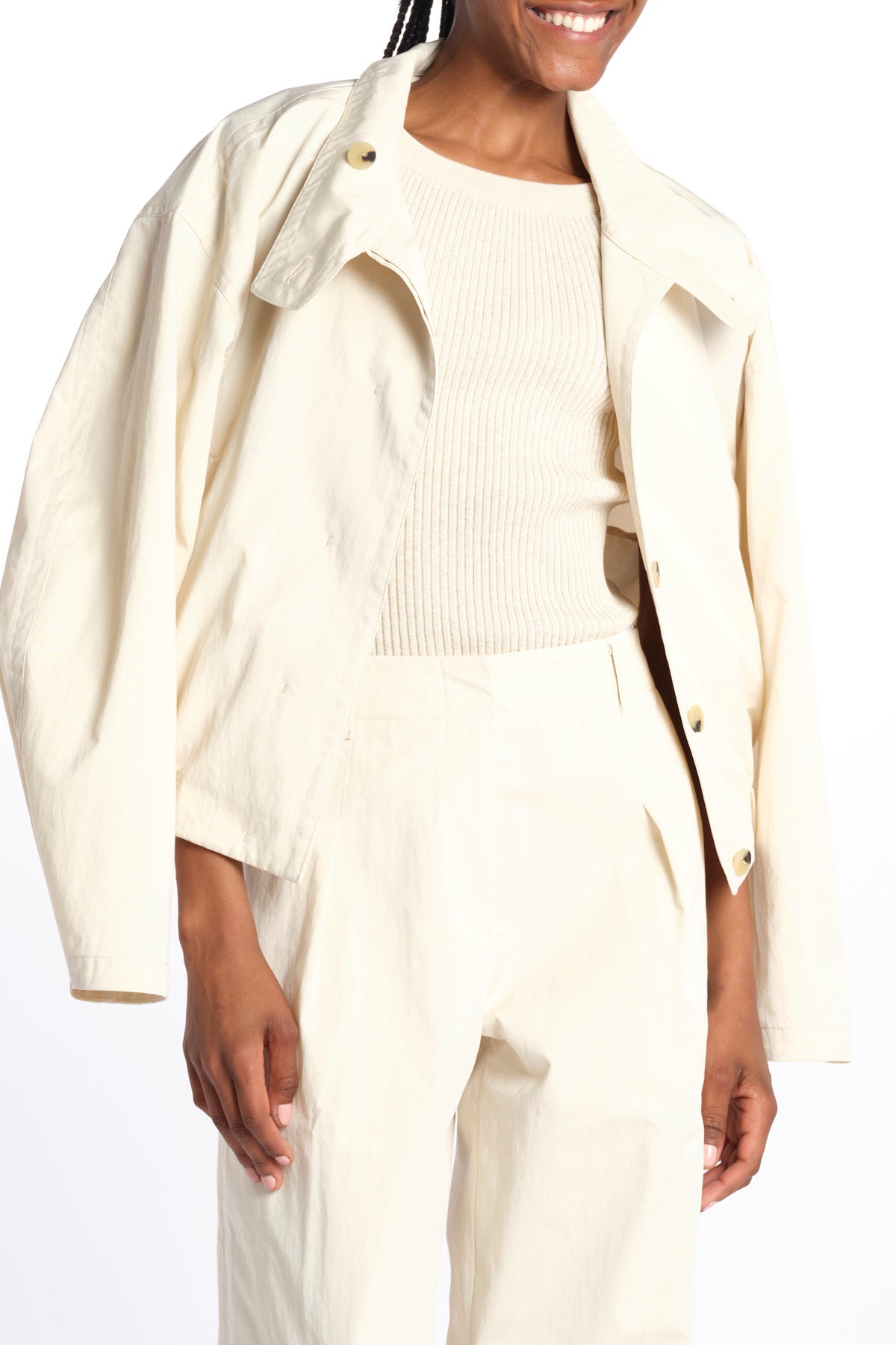 Pantaloni con tasconi LS2511PT008IV IVORY le 17 septembre 