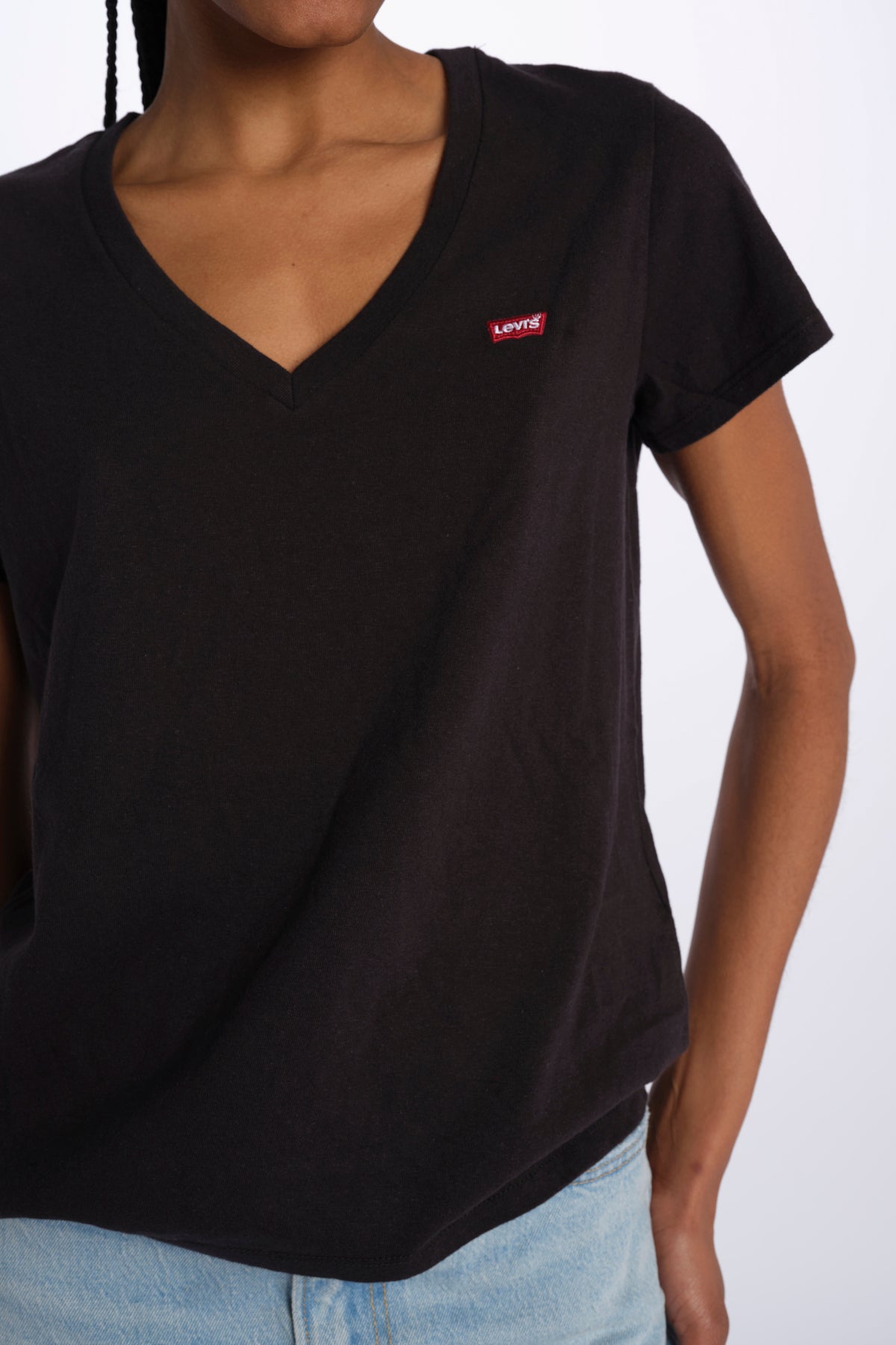 PERFECT SLUB VNECK 002VR 0000 levi's 