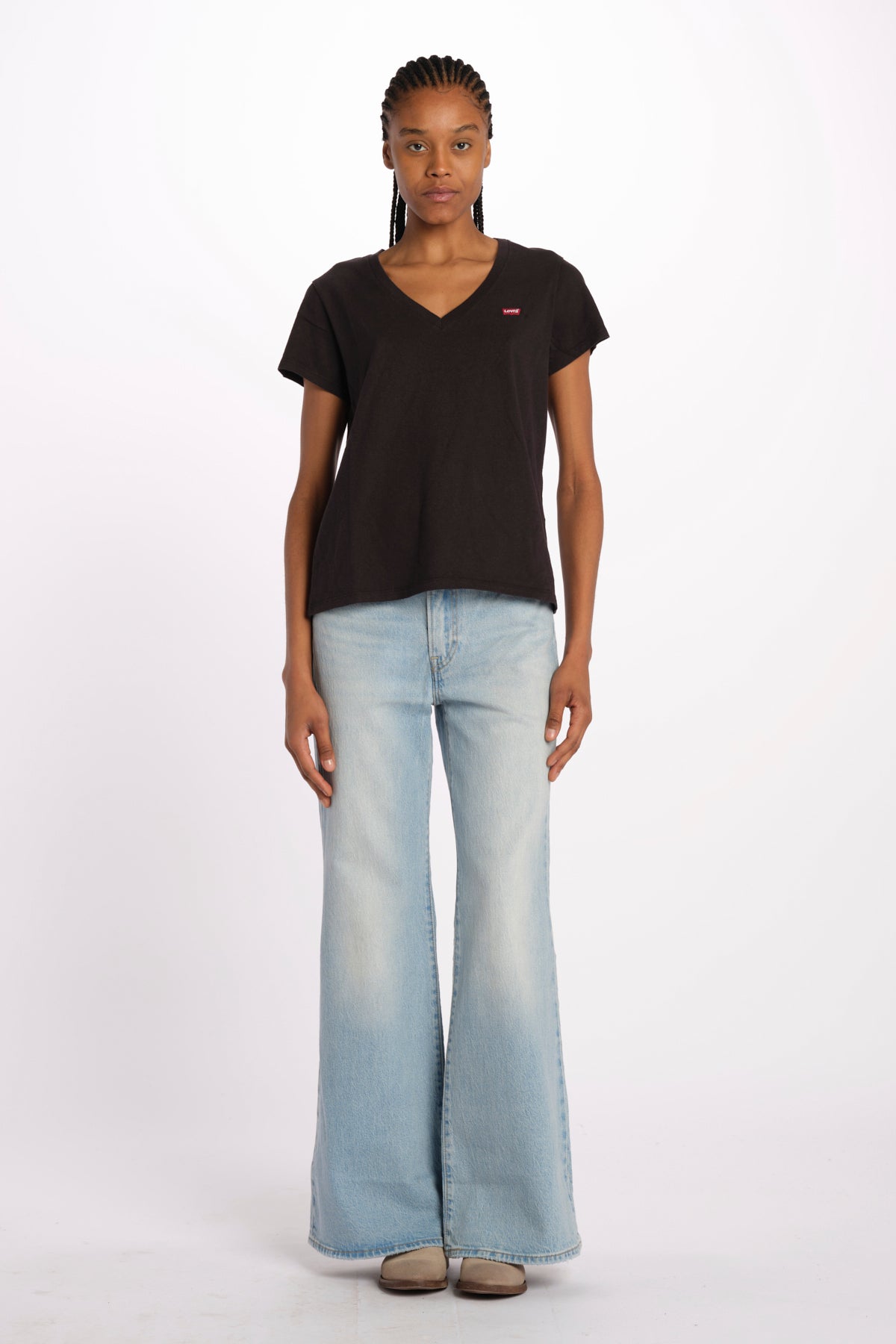 PERFECT SLUB VNECK 002VR 0000 levi's 