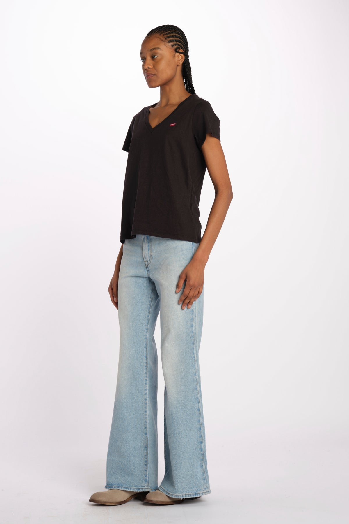 PERFECT SLUB VNECK 002VR 0000 levi's 