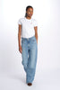 RIBCAGE WIDE LEG H223