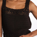 Top crochet 142103 BLACK lvir 