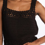 Top crochet 142103 BLACK lvir 