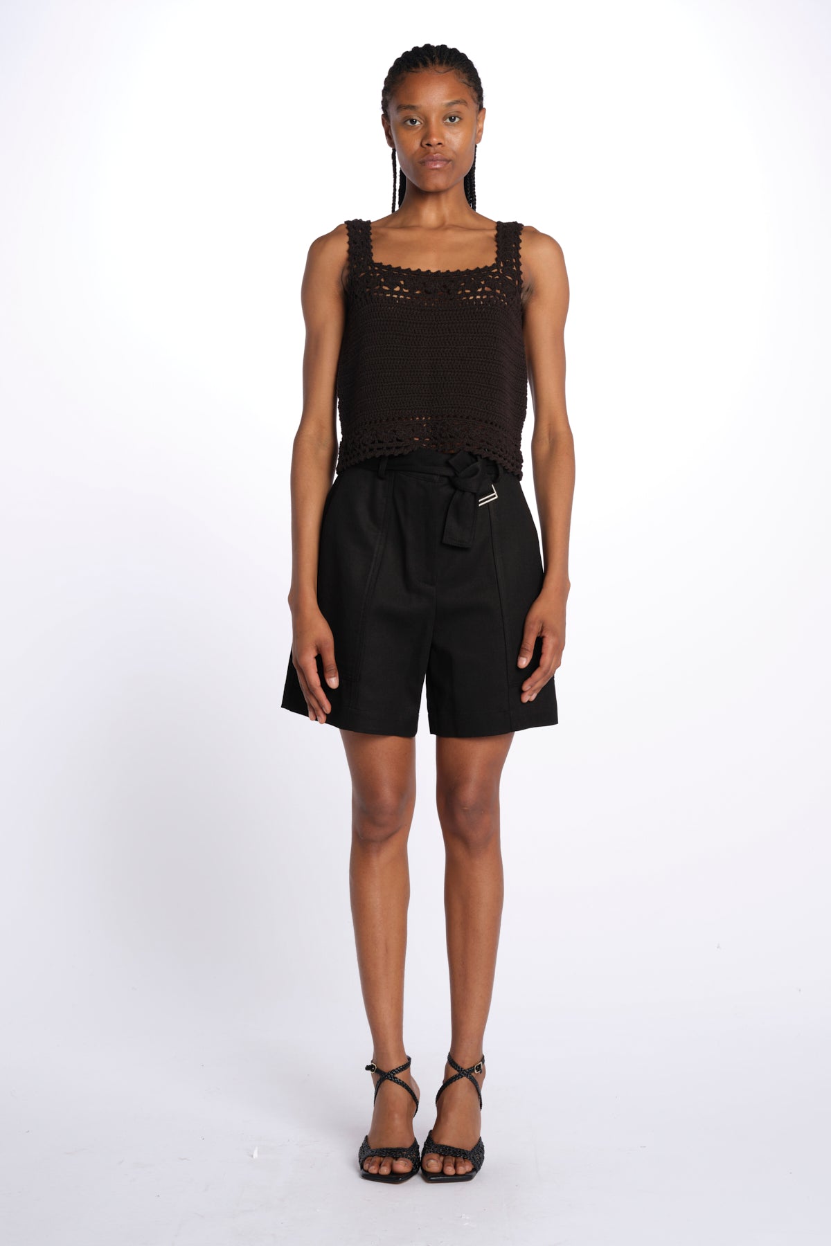 Top crochet 142103 BLACK lvir 