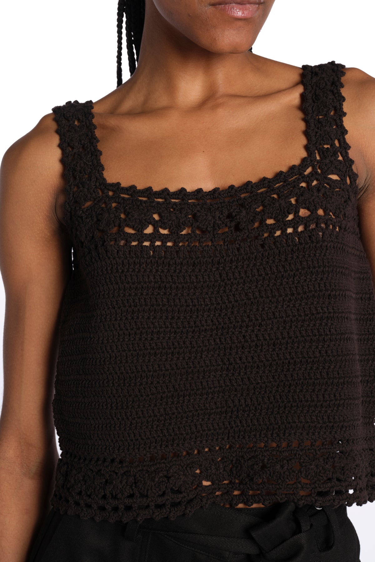 Top crochet 142103 BLACK lvir 