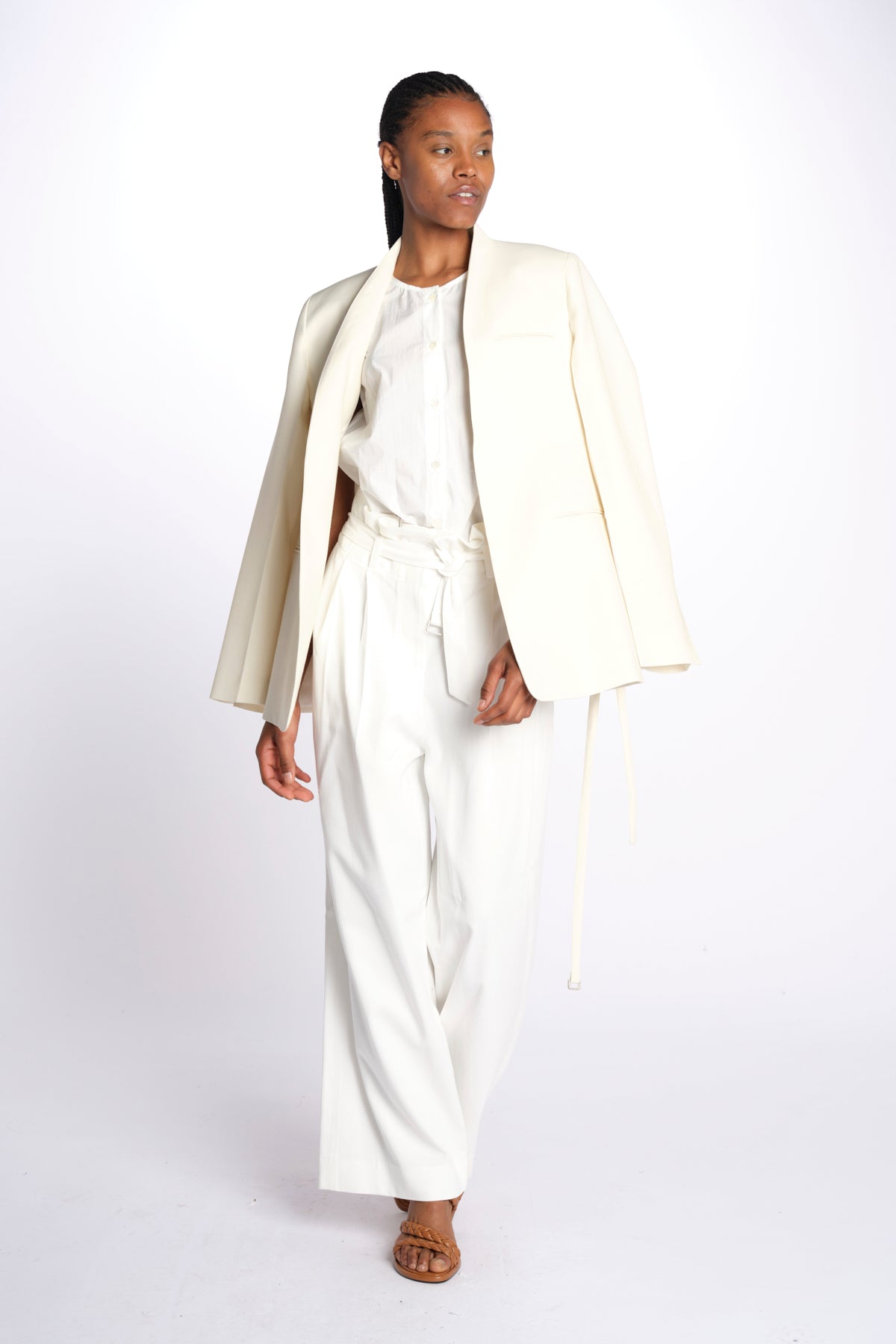 Tuta con camicia 142406 WHITE lvir 