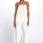 Top DACY spallina ricamo 648488 ECRU m.a.b.e. 