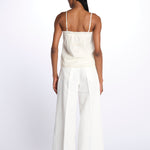 Top DACY spallina ricamo 648488 ECRU m.a.b.e. 