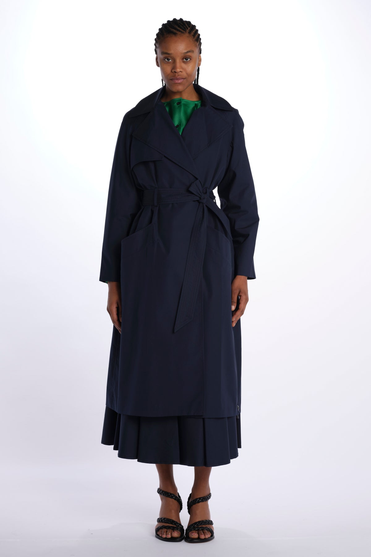 Trench cotone A20M08 NAVY martin grant 