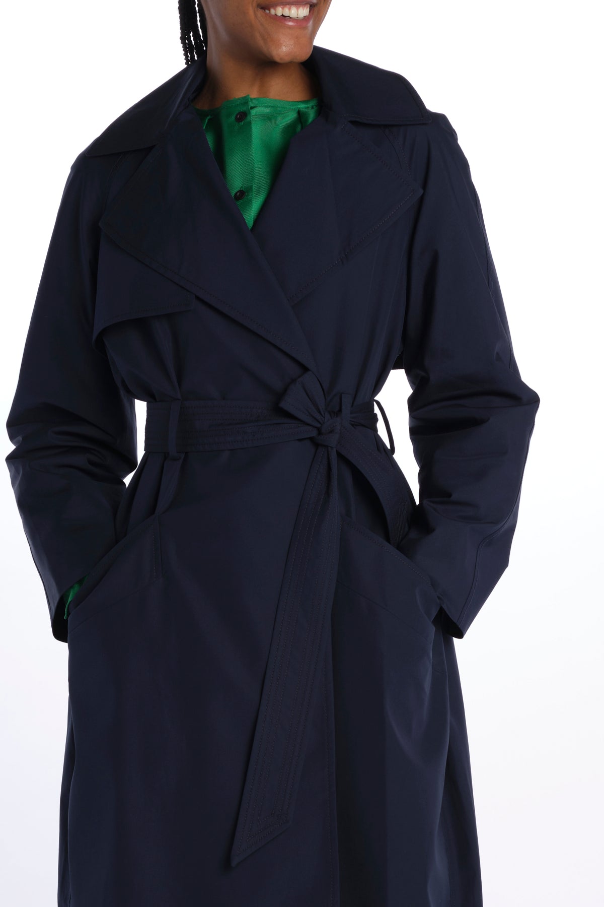 Trench cotone A20M08 NAVY martin grant 