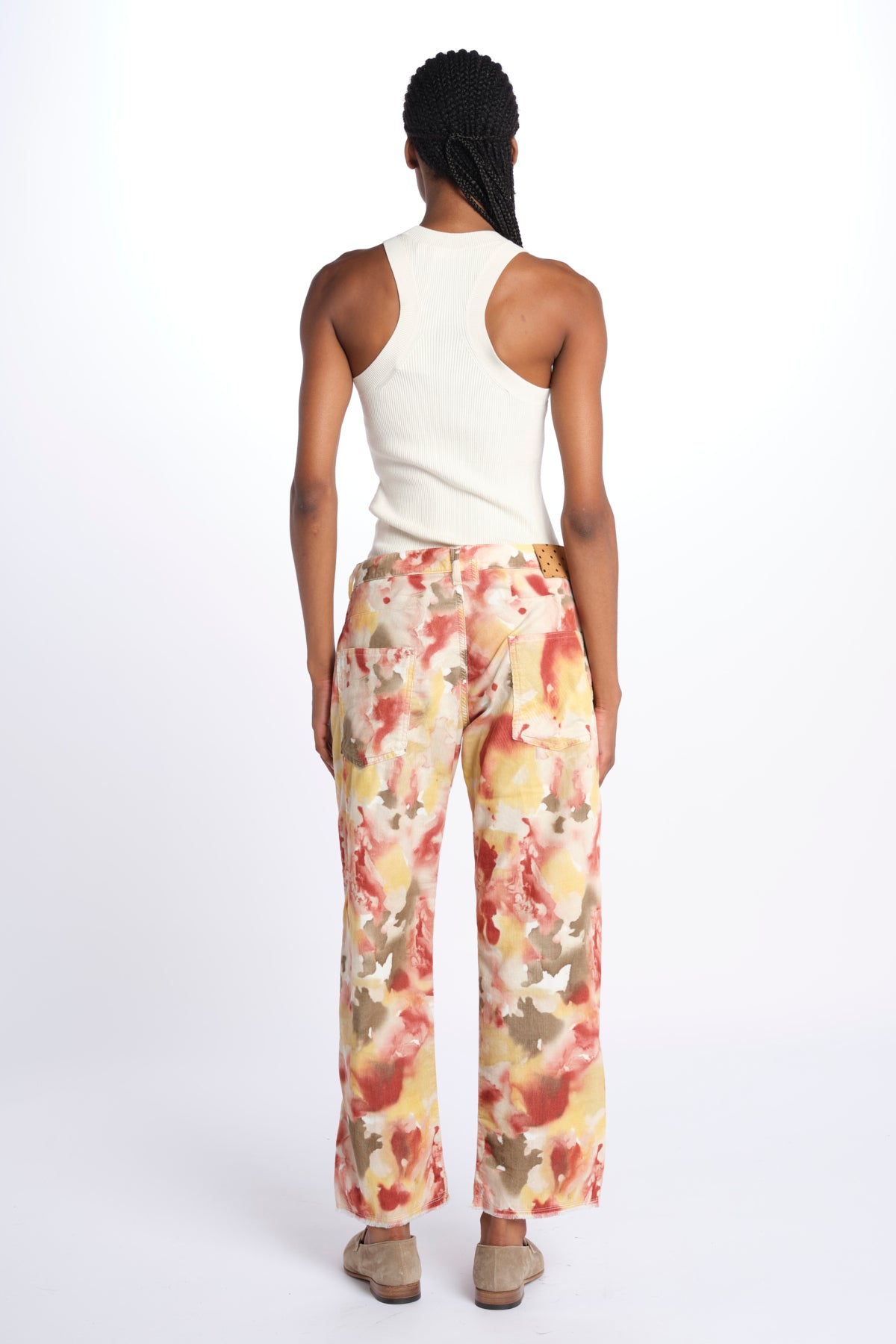 ALOSA pantalone con macchie M27D0ALOSAT3246 S338 massimo alba 