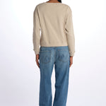 T-shirt felpa m/l WSW02 FEATHER GREY merz b 