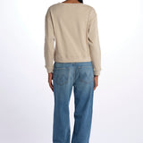 T-shirt felpa m/l WSW02 FEATHER GREY merz b 