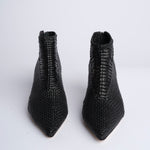 Stivaletto intrecciato 9506 NERO milaura 