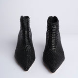 Stivaletto intrecciato 9506 NERO milaura 