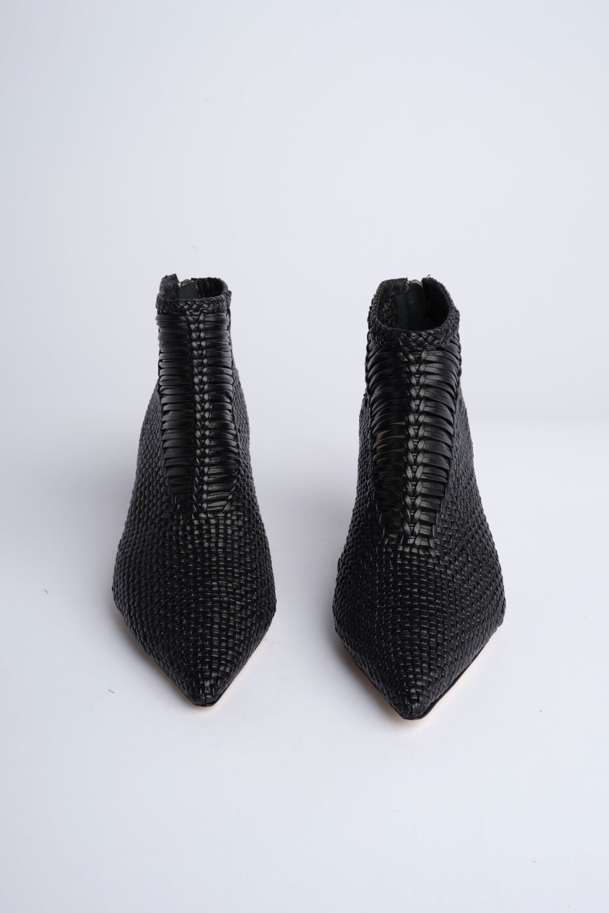 Stivaletto intrecciato 9506 NERO milaura 