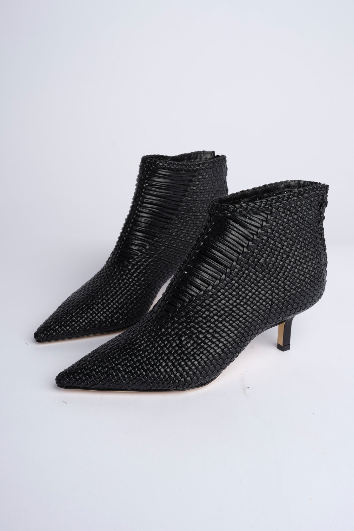 Stivaletto intrecciato 9506 NERO milaura 
