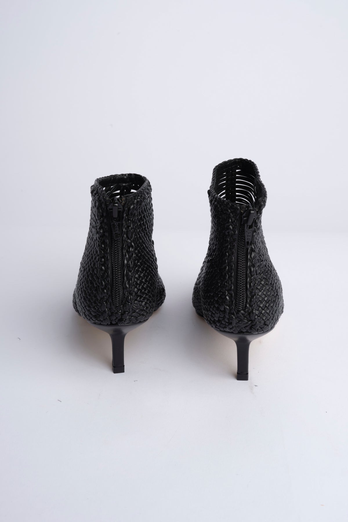 Stivaletto intrecciato 9506 NERO milaura 
