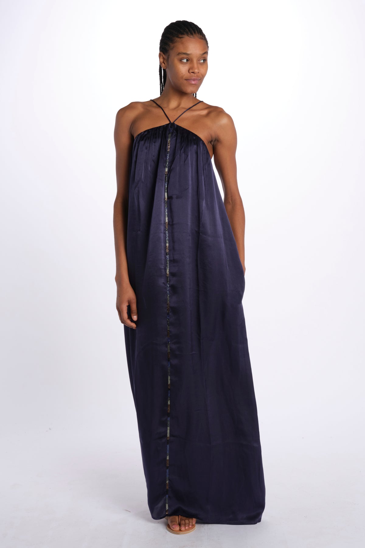 MED 3 DRESS BE24546 NAVY milaura 