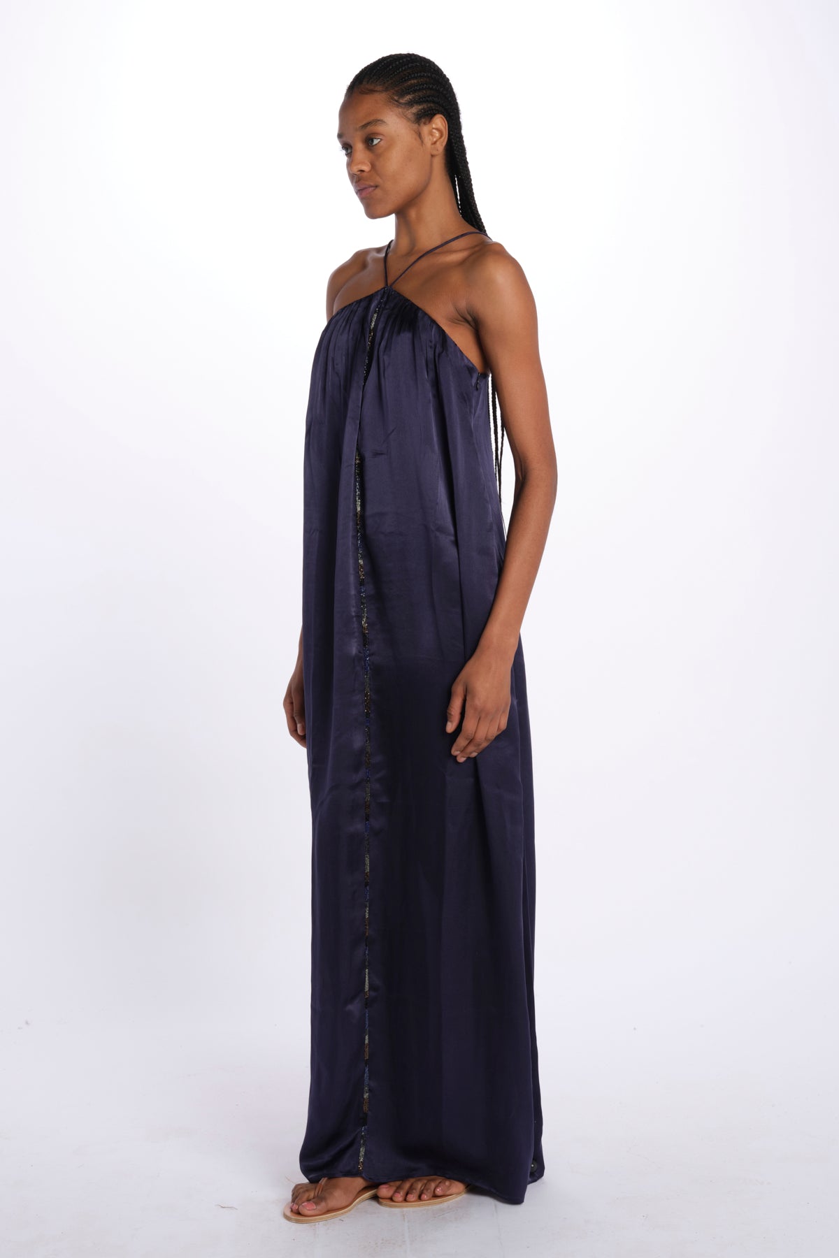 MED 3 DRESS BE24546 NAVY milaura 
