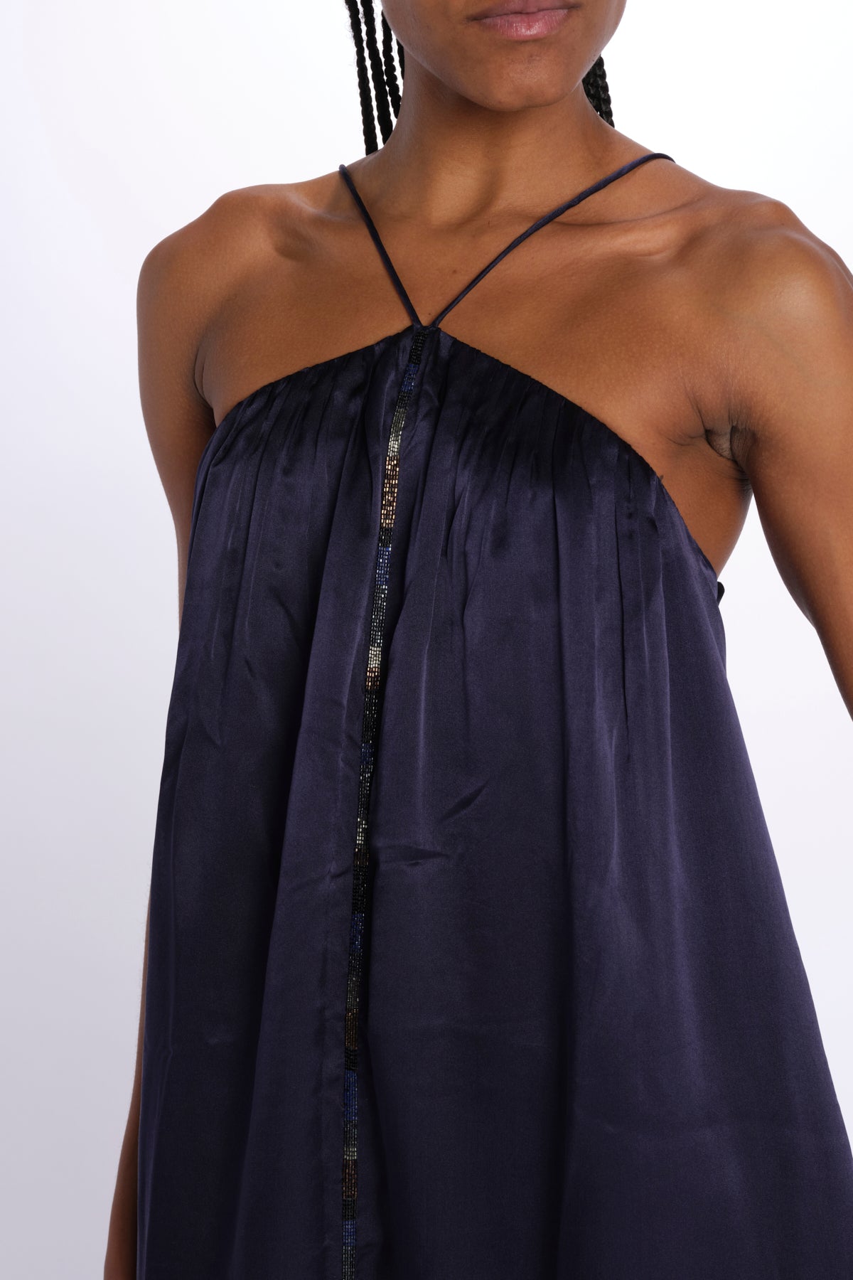 MED 3 DRESS BE24546 NAVY milaura 