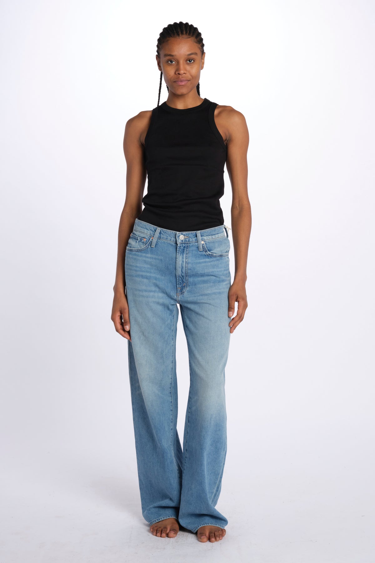 Denim leggero dritto over THEDODGERSNEAK10278-1230/A THEDODGERSNEAK 10278-1230/A mother 